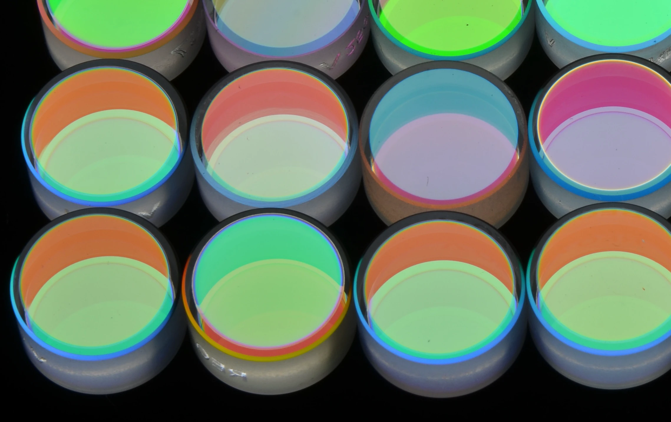 Optical lenses showcase